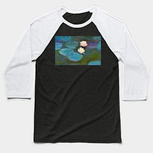 Claude Monet - Water Lilies Baseball T-Shirt